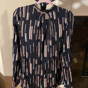 Crop Neck Blouse